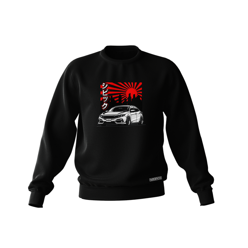 Czarna bluza HONDA CIVIC FK8