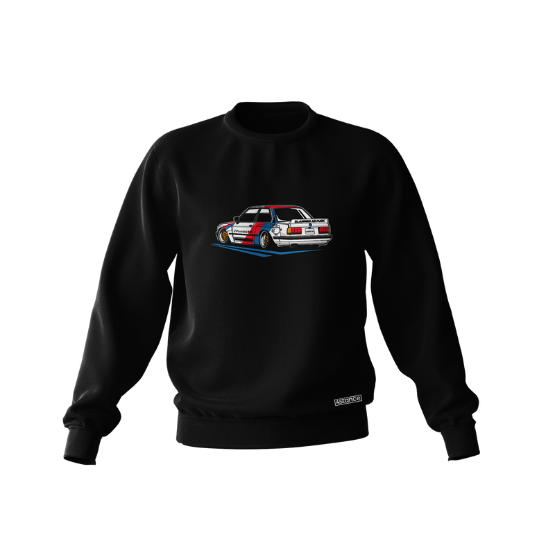 Schwarzes BMW E30 Pandem Sweatshirt