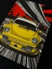 Schwarzes T-shirt Porsche 911 Turbo Ruf CTR