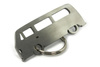 Stainless steel VW Volkswagen T2 key ring