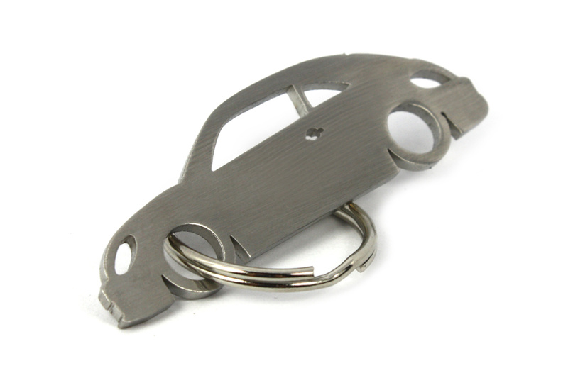 Stainless steel VW Volkswagen Garbus New Beetle key ring