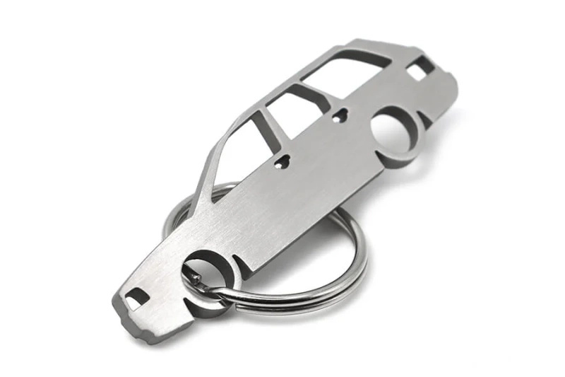 AUDI 80 Avant stainless steel key ring