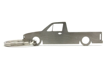 Stainless steel key ring VW Volkswagen Caddy MK1
