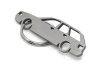 AUDI 80 Avant stainless steel key ring
