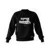 Schwarzes Sweatshirt Mercedes-Benz W210 Limousine