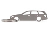 Mercedes-Benz C W204 kombi prívesok na kľúče z nehrdzavejúcej ocele