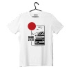 Czarny T-shirt koszulka NISSAN Skyline R34 LWBK