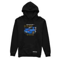 Schwarzer Kapuzenpullover NISSAN R34