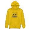 BMW E36 yellow front hoodie