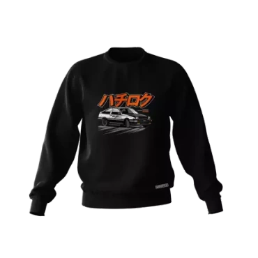 Czarna bluza Toyota AE86 TRUENO FINAL