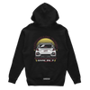 Schwarzer Kapuzenpullover HONDA CIVIC FK7