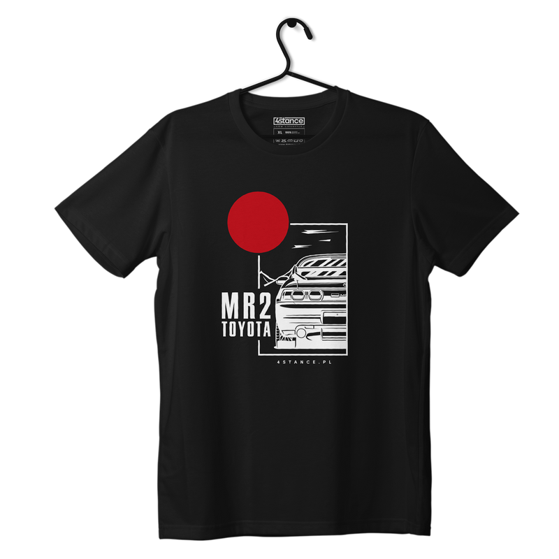 Black TOYOTA MR2 T-Shirt