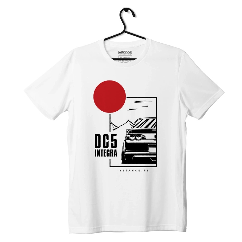 Weißes T-Shirt Honda Integra DC5 JDM