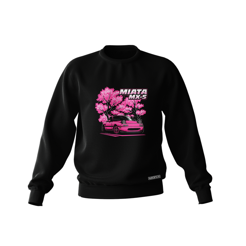 Schwarzes MAZDA MIATA SAKURA Sweatshirt