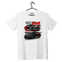 Bílé tričko Nissan Skyline GT-R ADVAN