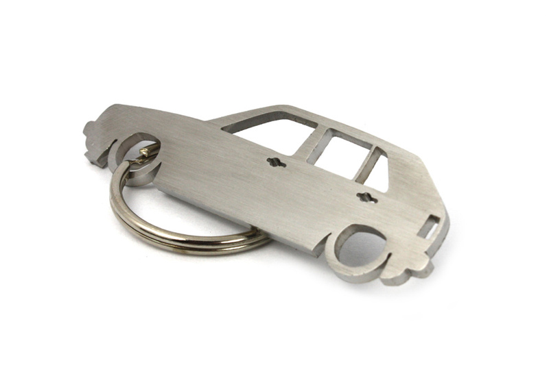 Stainless steel key ring VW Volkswagen Golf MK2 5d