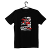 Schwarzes COMIC DRIFT-T-Shirt