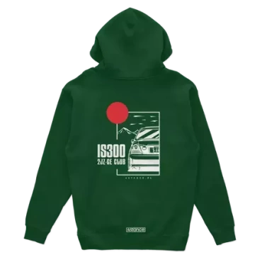 Bluza z kapturem Lexus IS IS300 zielona