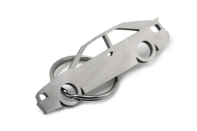 AUDI 80 coupe stainless steel key ring
