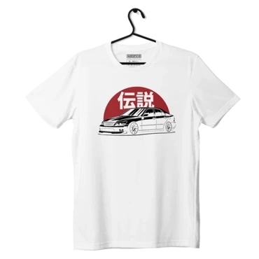 Biały T-shirt LEXUS IS200 IS300 IS JAPAN