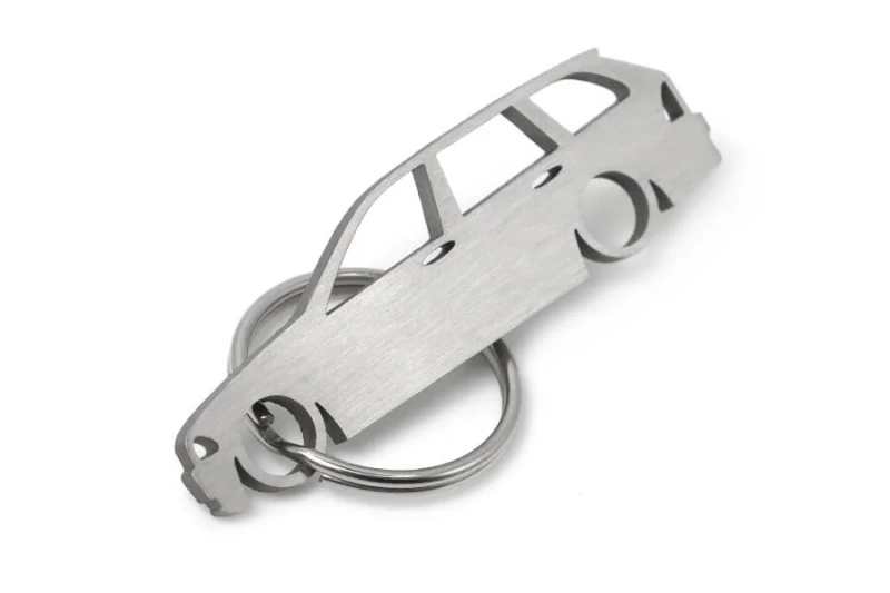 BMW E46 touring stainless steel key ring