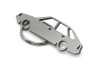 FSO Polonez Caro stainless steel key ring