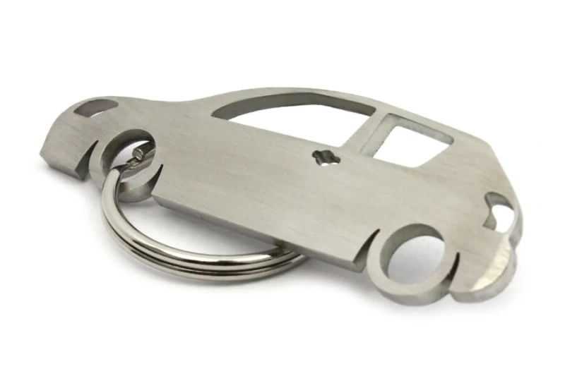 Toyota Corolla E12 3d stainless steel key ring