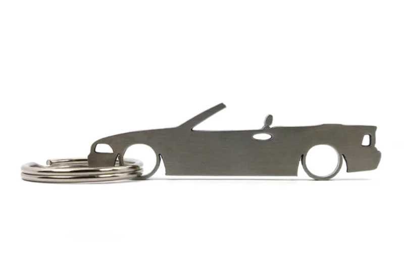 BMW E36 convertible stainless steel key ring