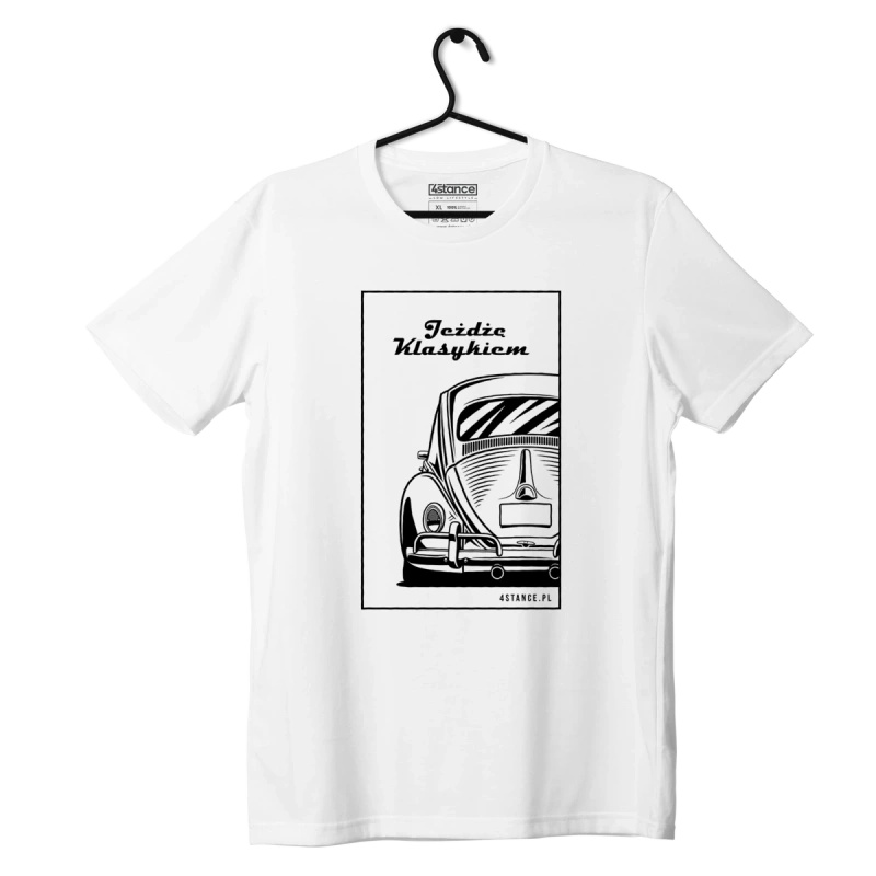 Weißes T-Shirt VW BEETLE