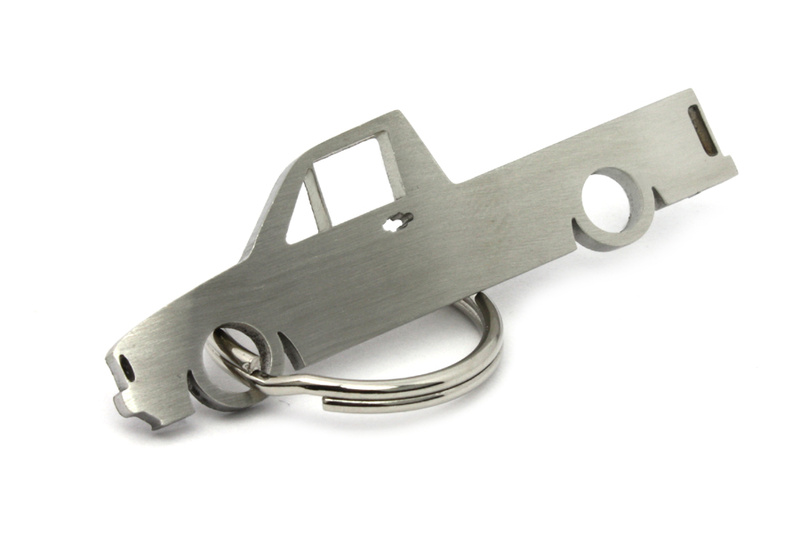 Stainless steel key ring VW Volkswagen Caddy MK1