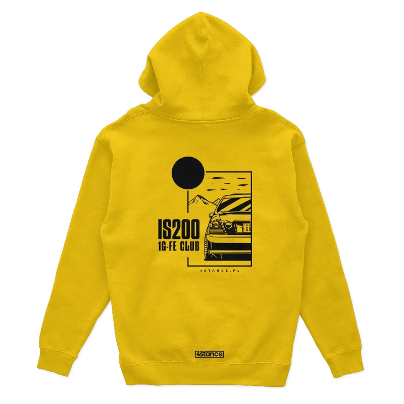 Lexus IS IS200 JDM hoodie yellow
