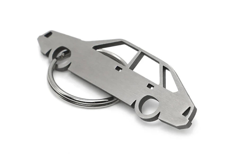 FSO Polonez Caro stainless steel key ring