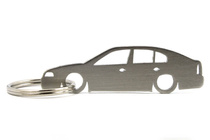 Klíčenka Škoda Octavia MK1 sedan z nerezové oceli