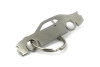 Dodge Challenger stainless steel key ring
