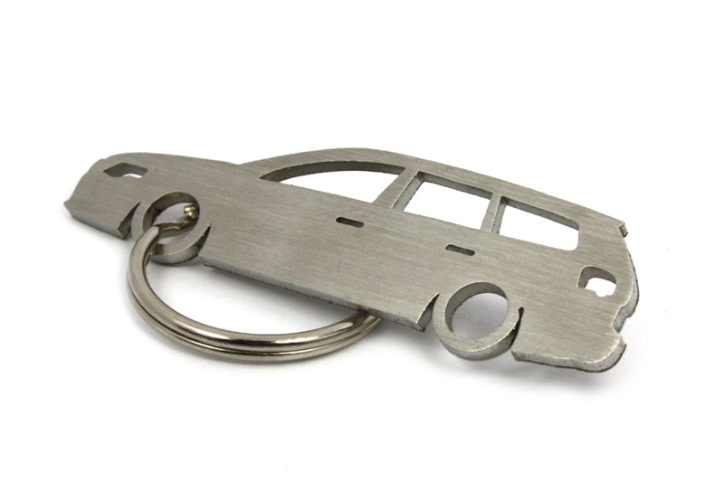 Stainless steel VW Volkswagen Passat B6 station wagon key ring