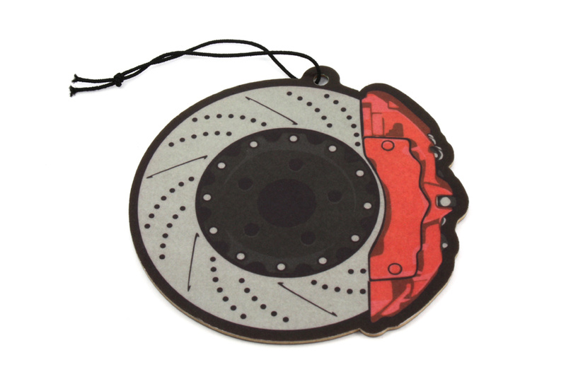 Scented suspension Brake disc with caliper
