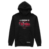 Schwarzer HONDA NSX LEGEND Kapuzenpullover