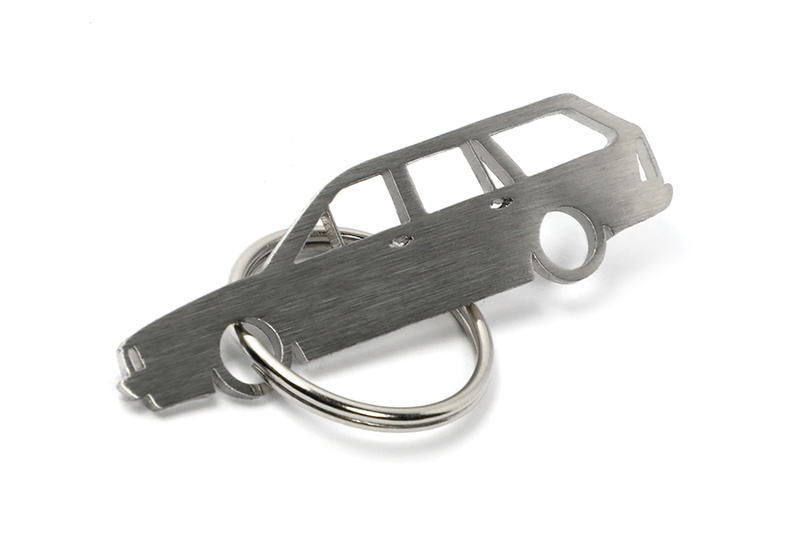 Stainless steel VW Volkswagen Passat B2 station wagon key ring