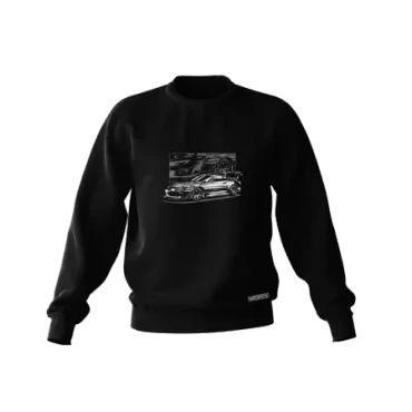 Czarna bluza Toyota Supra mk4 B/W