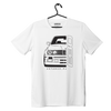 T-shirt koszulka przód BMW E30 Biały
