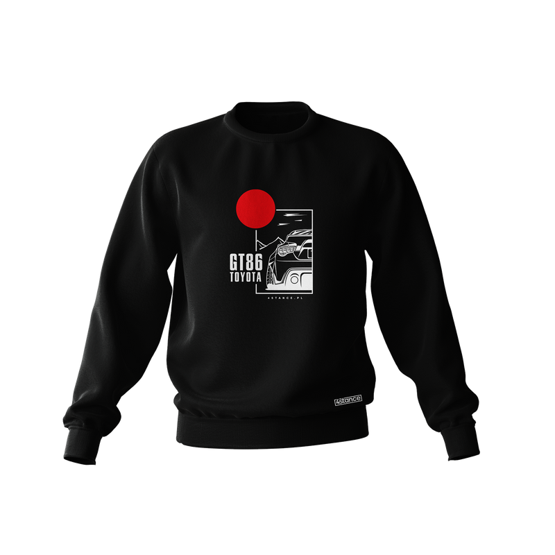 Schwarzes TOYOTA GT86 Sweatshirt