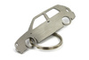 VW Volkswagen Golf MK3 3d stainless steel key ring