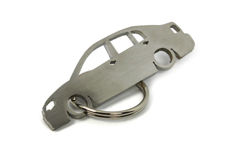 Stainless steel key ring VW Volkswagen Polo 9N3 sedan