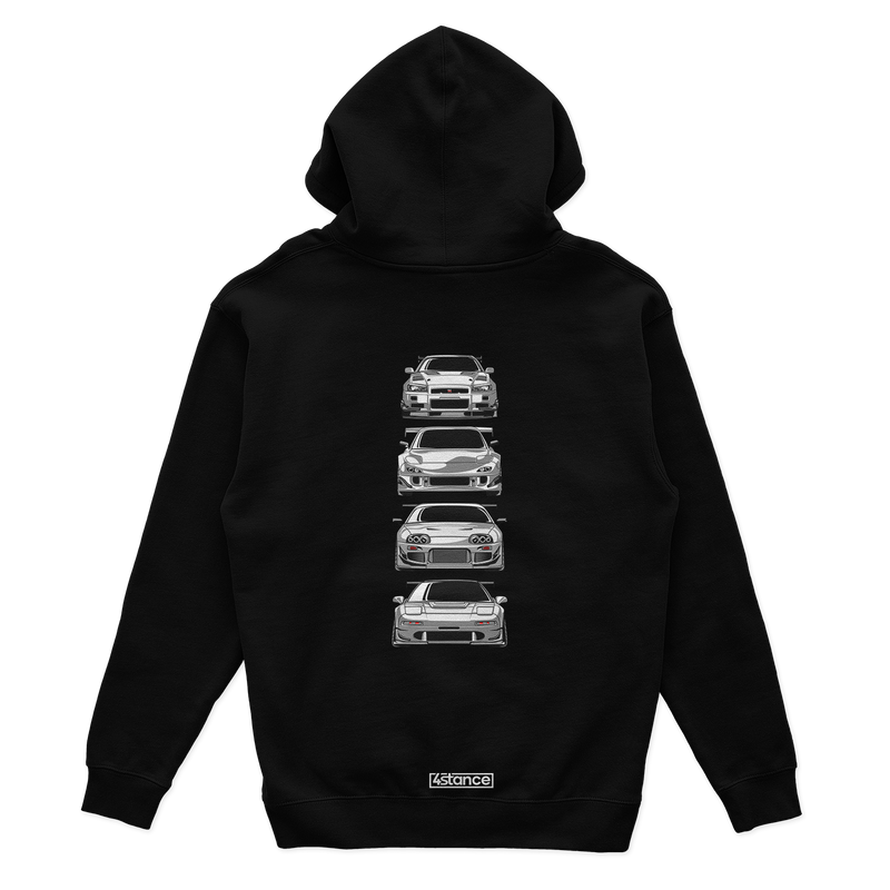 JAPAN FINEST black hoodie