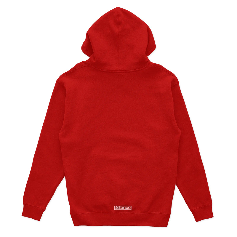 BMW E46 red front hoodie