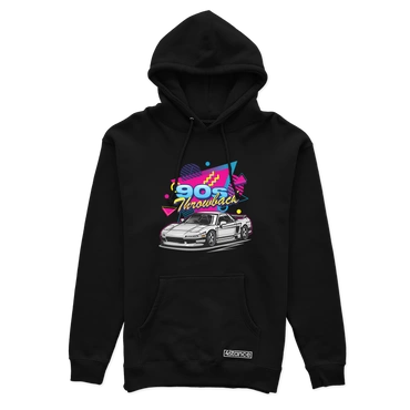 Czarna bluza z kapturem HONDA NSX 90s