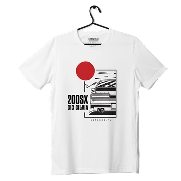 Tričko Nissan 200SX S13 JDM White