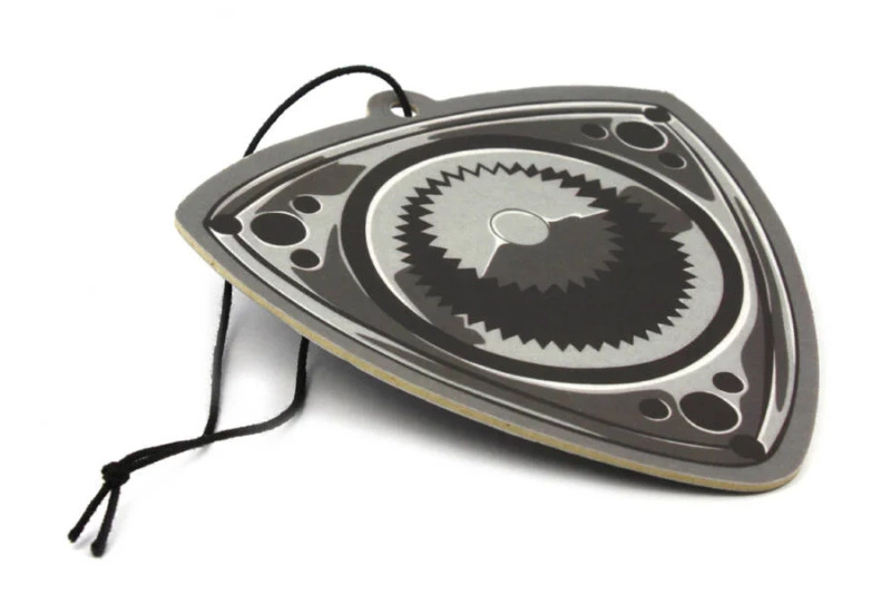 Scented Hang tag Wankel piston spinning