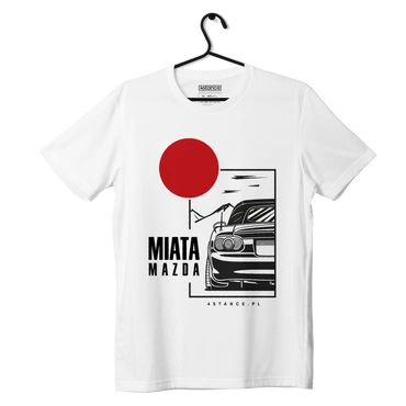 Mazda Miata T-Shirt Weiß