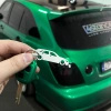 Lexus IS mk1 Sportcross stainless steel key ring